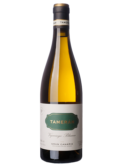 Botella de vino vijariego blanco Tameran