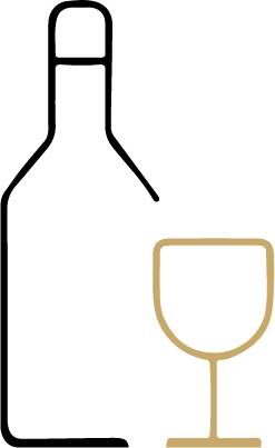 Botella de vino tameran